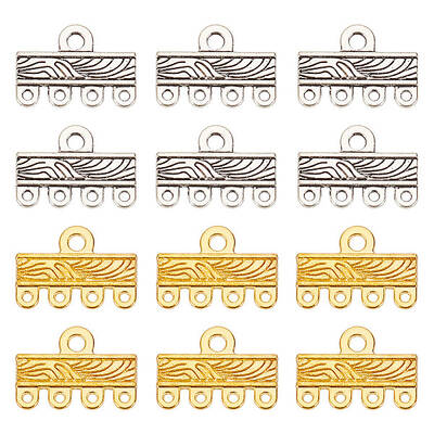 60pcs 2 colors Alloy Chandelier Component Links