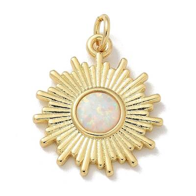 Brass Resin Pendants