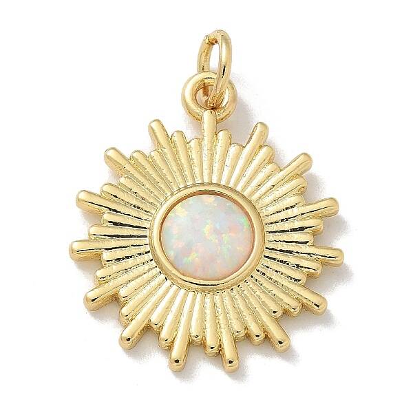 Brass Resin Pendants