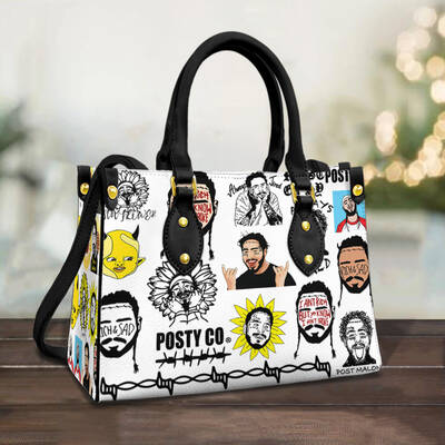 Post Malone Leather Handbag
