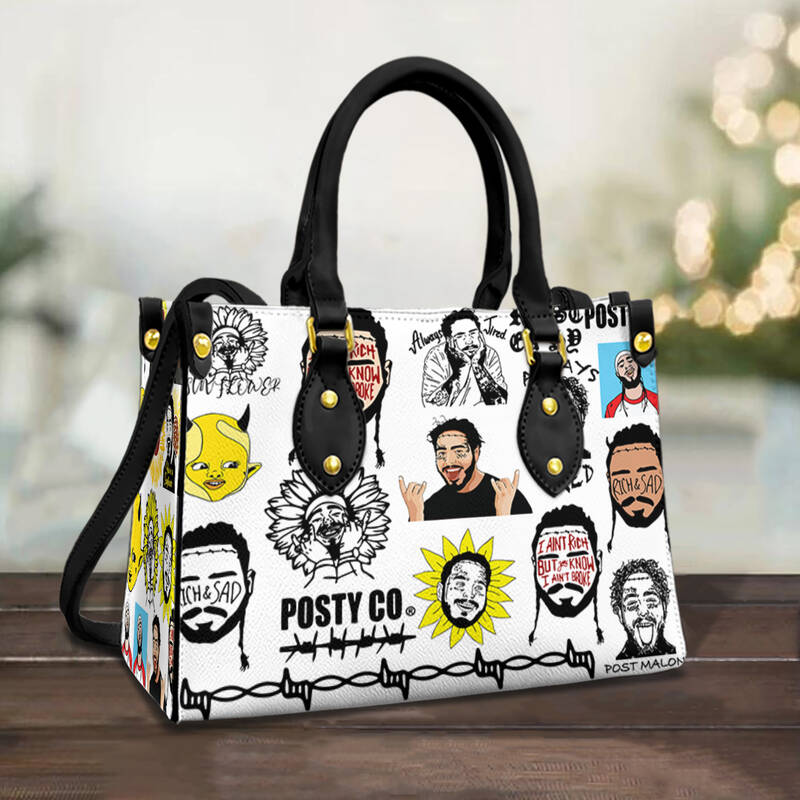 Post Malone Leather Handbag