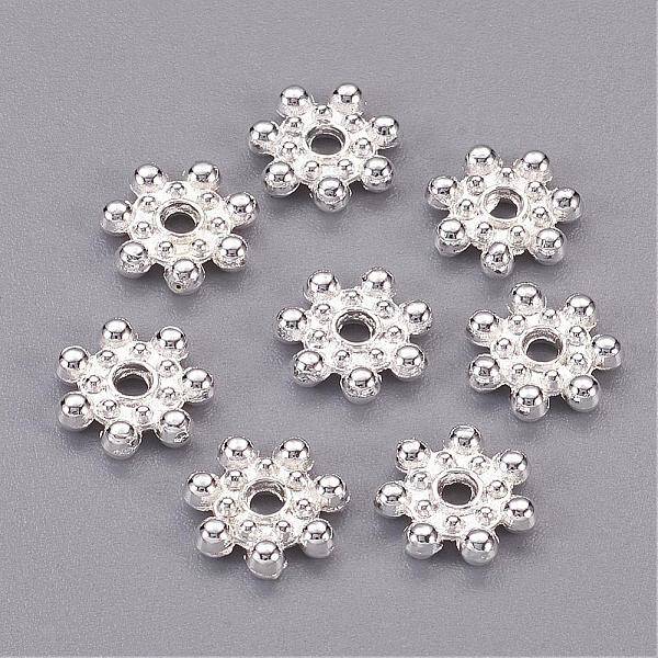 Tibetan Style Alloy Spacer Beads