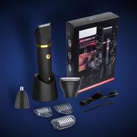 3 in 1 Electric Hair Trimmer, 1 Set Rechargeable Hair Clipper with Limited Comb & Cleaning Brush & Charging Cable, Profession...