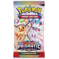 Pokémon Scarlet and Violet Prismatic Evolution Booster Pack