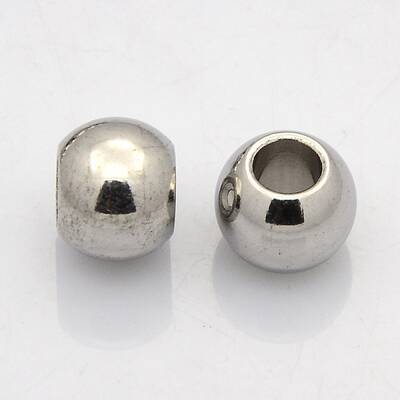 Tarnish Resistant 304 Stainless Steel Rondelle Spacer Beads