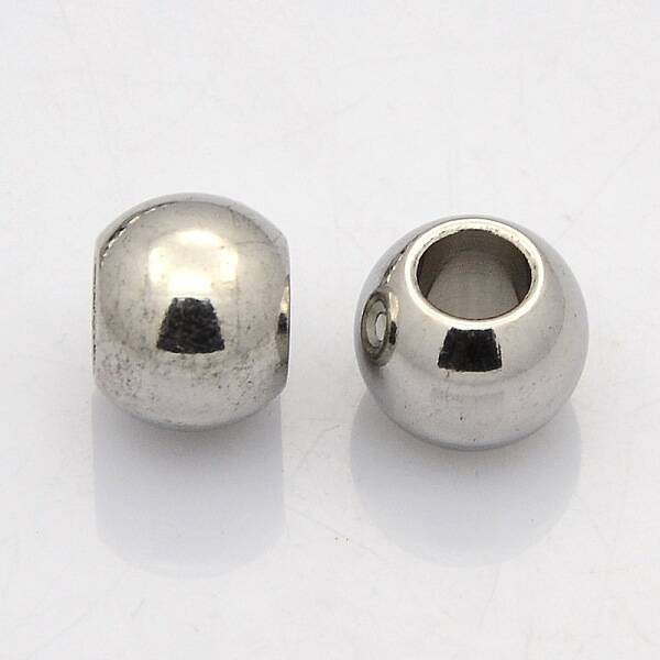 Tarnish Resistant 304 Stainless Steel Rondelle Spacer Beads