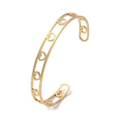 304 Stainless Steel Open Cuff Bangles