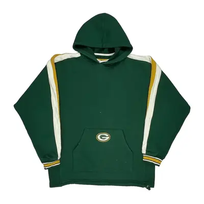 Green Bay Packers Starter Nfl Hoodie - Medium Green Cotton Blend | Size: medium