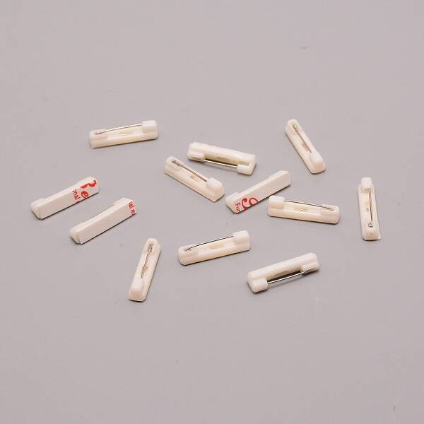 Adhesived Plastic Back Bar Pins Brooch Findings