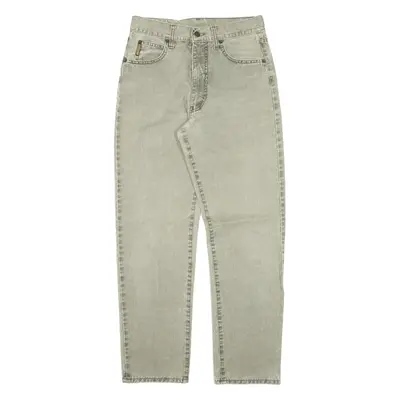 ARMANI Jeans Green Denim Regular Mom Womens W30 L29