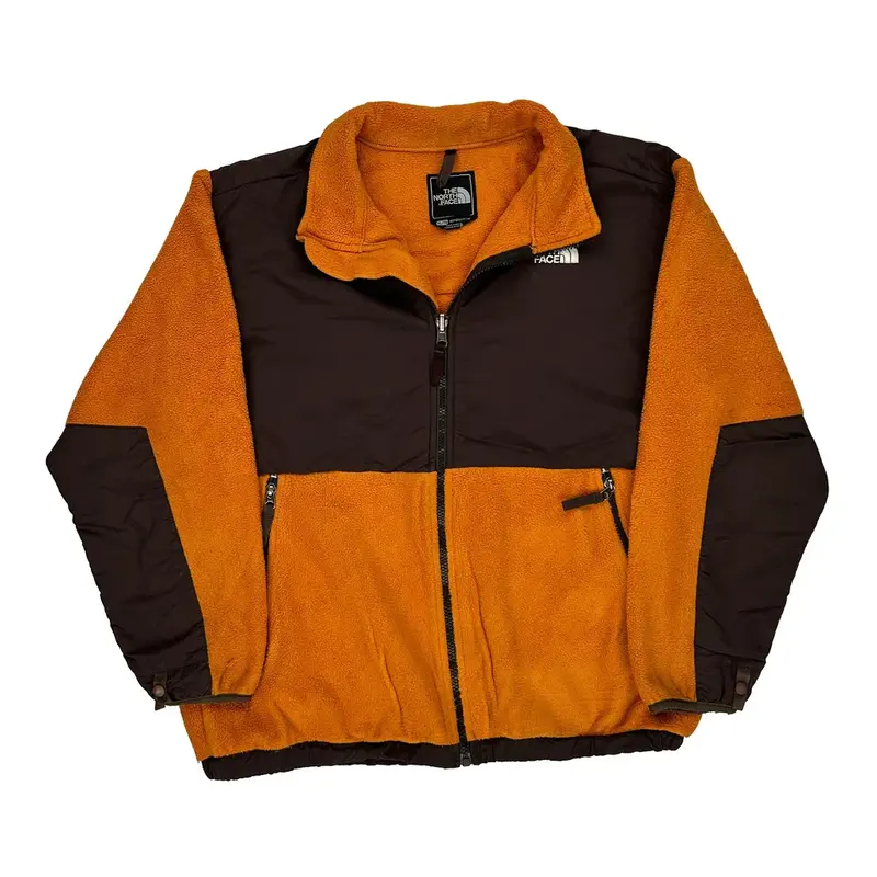 Age 13-14 The North Face Fleece Jacket - XL Orange Polyester