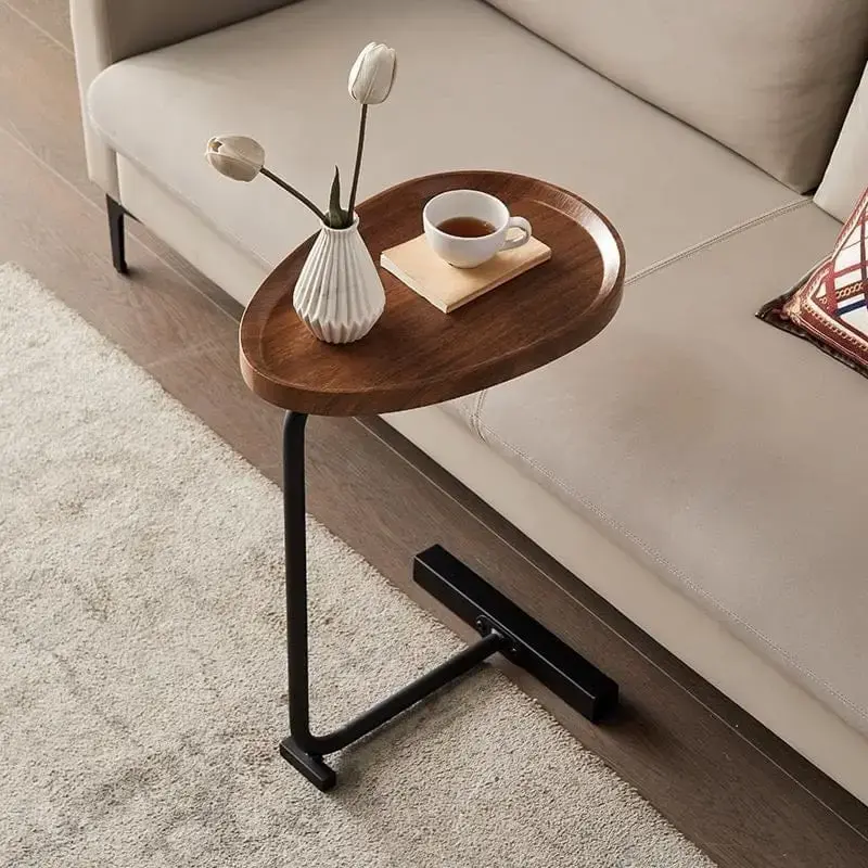 1 Pc Modern C-Shaped Side Table Coffee Table