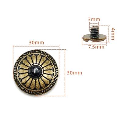 Alloy Decorative Buttons