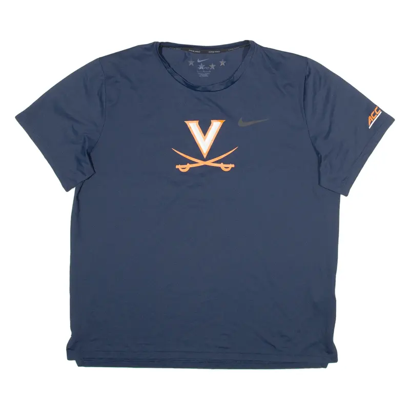 NIKE Mens T-Shirt Blue L
