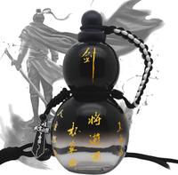 Wukong Gourd Water Bottle, 28oz -Leakproof, BPA-Free Tritan Sports Bottle with Strap, Portable Drinking Bottle, Reusable Uniq...