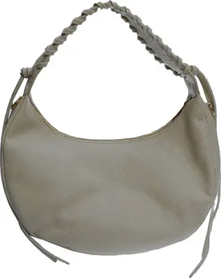 Anna Luchini Borsa A Mano In Pelle Da Donna colorata beige