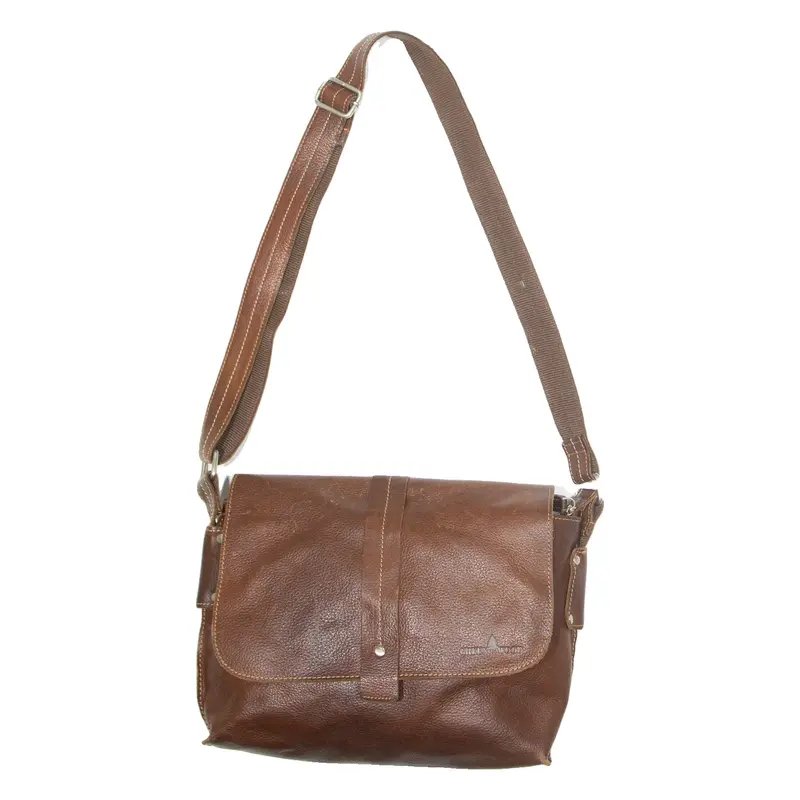 Womens Messenger Bag Brown Leather