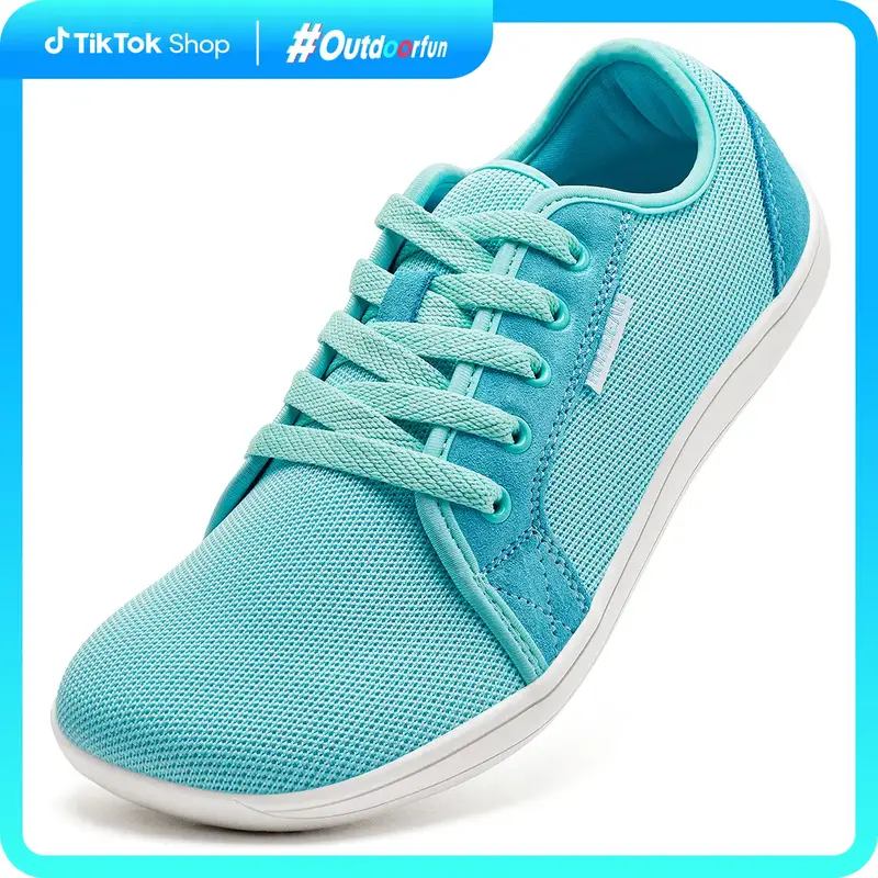 HOBIBEAR Womens Mens Minimalist Wide Toes Barefoot Shoes | Zero Drop | Wide Width Fashion Sneaker Footwear mens shoes Sky Blu...