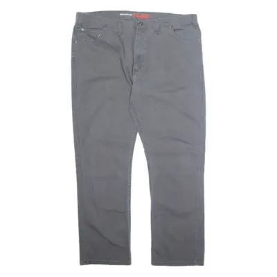 DICKIES Mens Trousers Grey Regular Tapered W42 L32