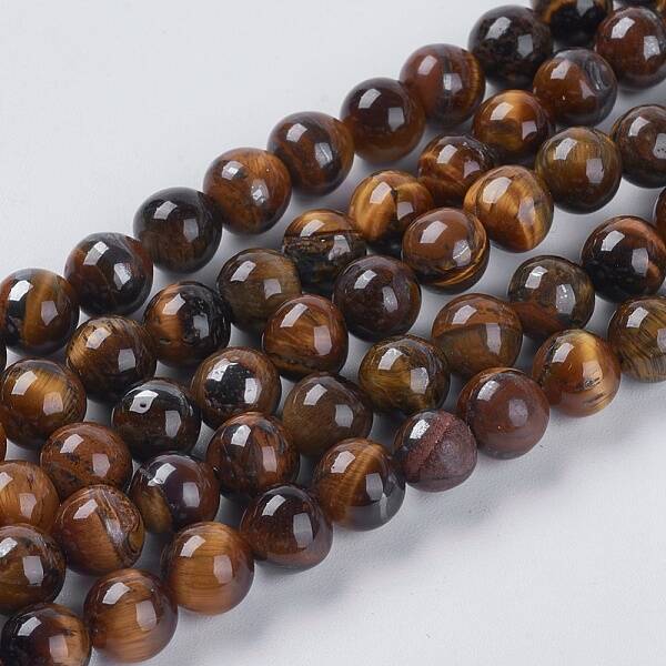 Natural Tiger Eye Beads Strands