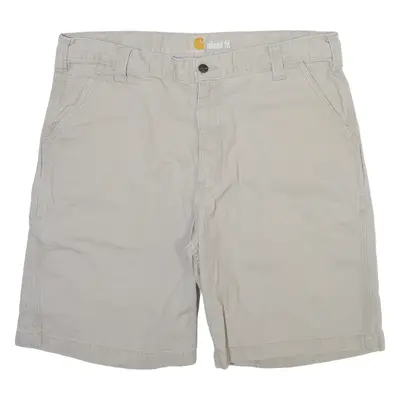 CARHARTT Mens Casual Shorts Beige Relaxed XL W38