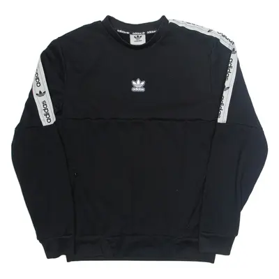 ADIDAS Mens Sweatshirt Black S