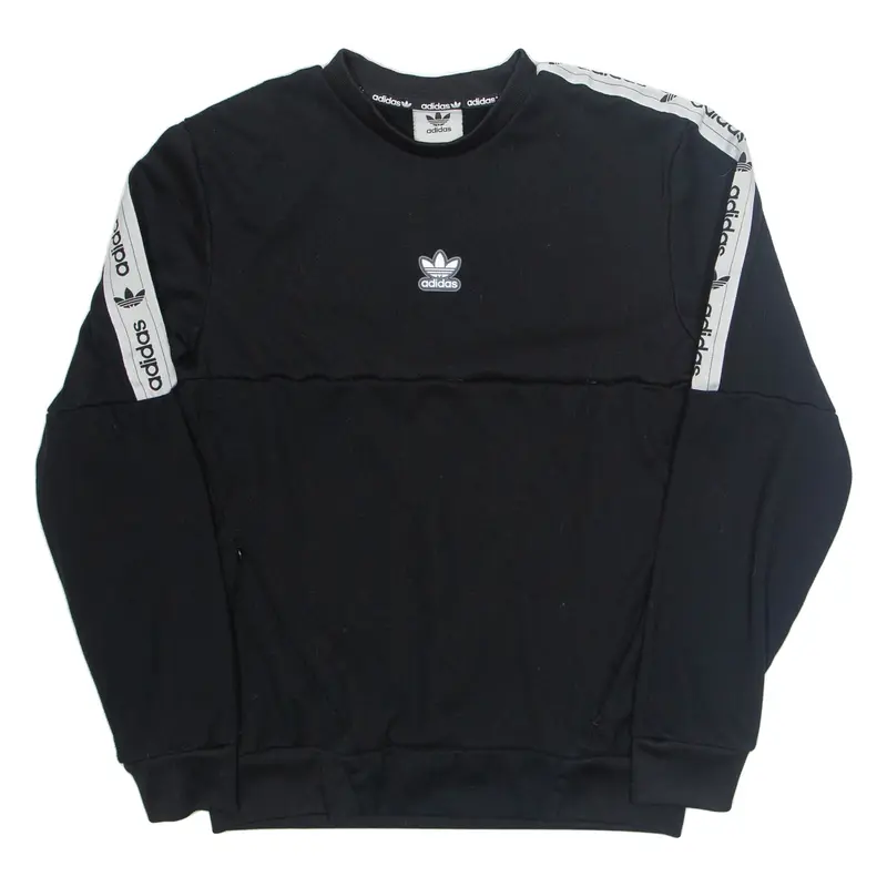 ADIDAS Mens Sweatshirt Black S
