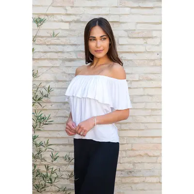 The Flirt Top | Color: Black | Size: S