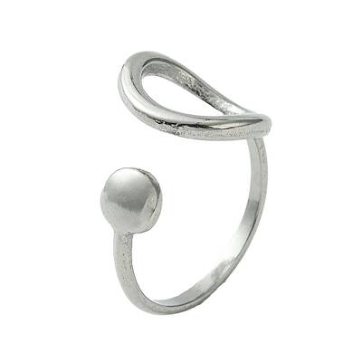 Non-Tarnish 304 Stainless Steel Open Cuff Ring