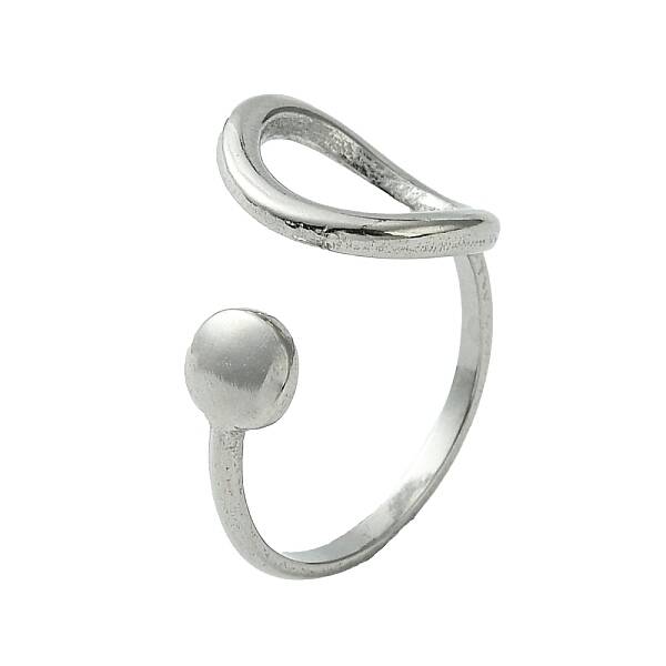 Non-Tarnish 304 Stainless Steel Open Cuff Ring