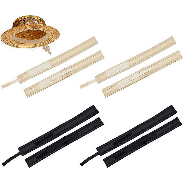 BENECREAT 8Pcs Hat Size Tape Hat Size Reducer
