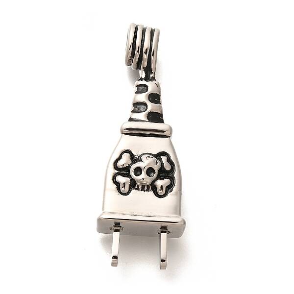 304 Stainless Steel Big Pendants