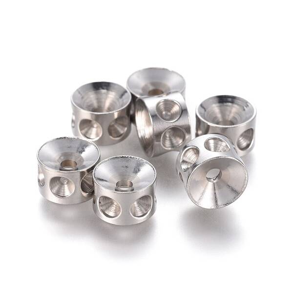 Tarnish Resistant 304 Stainless Steel Beads Rhinestone Settings