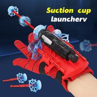 Spider Web Launcher Toy,1 Cobweb Shooter + 10 Suction Cups + Glove,Cosplay Launcher Action Figure Birthday Gifts for Kids,Int...