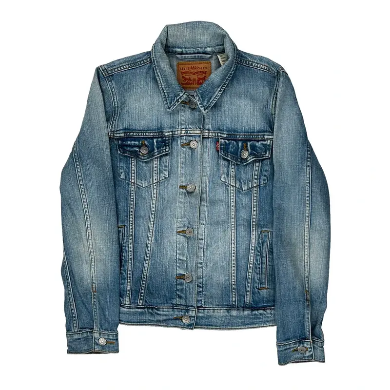 Levis Denim Jacket - Medium Blue Denim