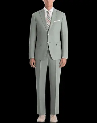 Mens Sage Green Suit
