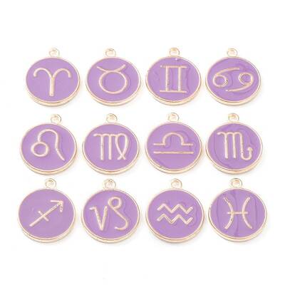 Alloy Enamel Pendants