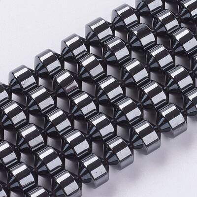 Synthetic Hematite Beads