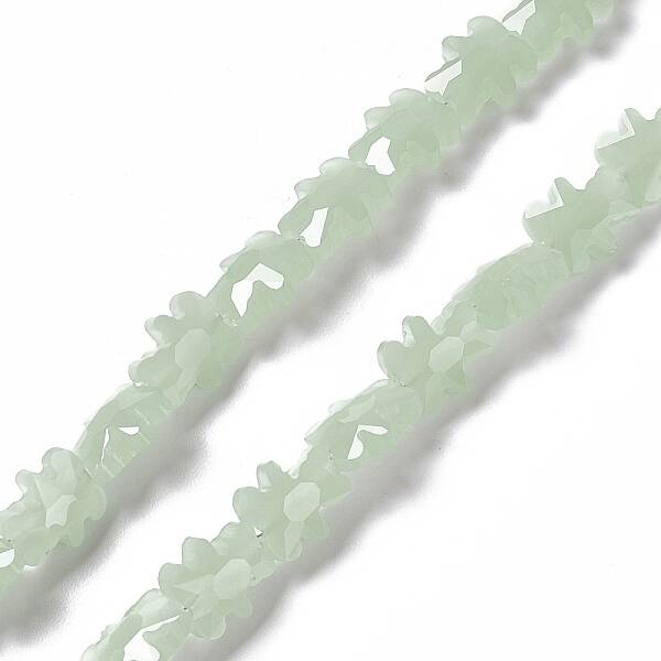 Electroplate Glass Beads Strands