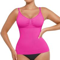 FeelinGirl Women's Shapewear Tank Top with Tummy Control - Seamless Camisole Bodysuit Comfort