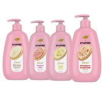 Dove Crumbl Liquid Hand Wash 12 oz - Lemon Glaze, Strawberry Pack of 2 - Non-Chemical, Alcohol Free, All Skin Types, 250g, Mu...