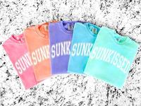 Comfort Colors Neon Sunkissed Summer Shirt for Women Cotton Fitted Tee in Various Colors Sizes S to 3XL Bestseller Trendy Gra...