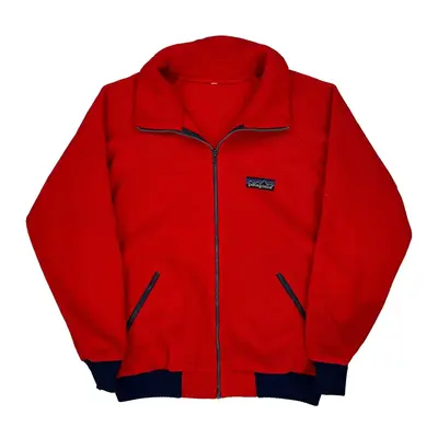 Patagonia Fleece Jacket - XL Red Polyester