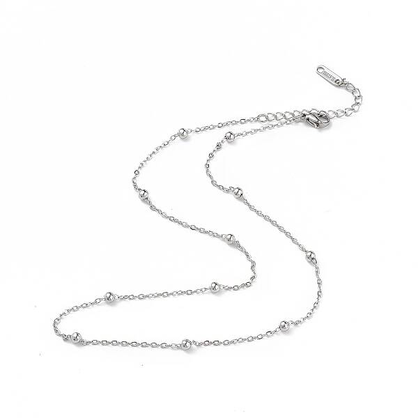Non-Tarnish 304 Stainless Steel Satellite Chain Necklace for Men Women