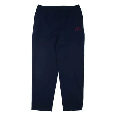 KAPPA Womens Joggers Blue Wide-Leg 2XL W34 L31