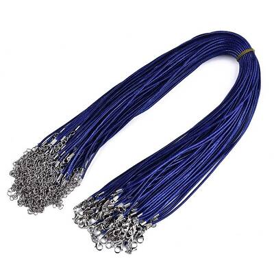 Waxed Cotton Cord Necklace Making