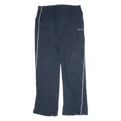 CHAMPION Mens Sweatpants Blue Straight L W36 L30