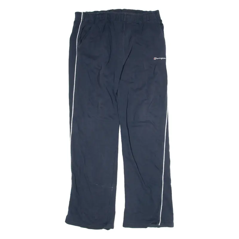 CHAMPION Mens Sweatpants Blue Straight L W36 L30