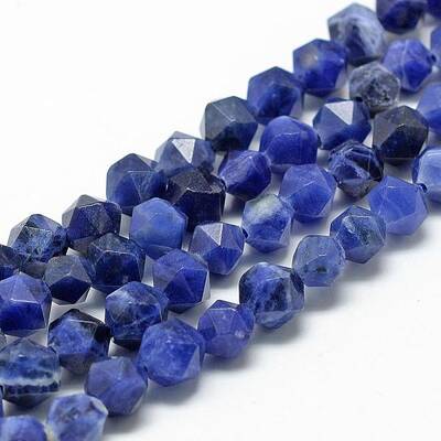 Natural Sodalite Beads Strands