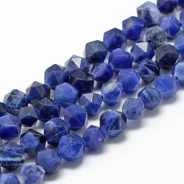 Natural Sodalite Beads Strands